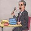FARAGE eating