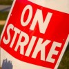 On strike