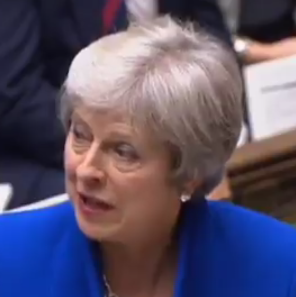 WATCH May "It is wrong to claim that the ECJ will continue to have
