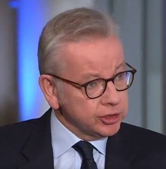 WATCH: Gove says 'there is room and time' to correct mistakes made in